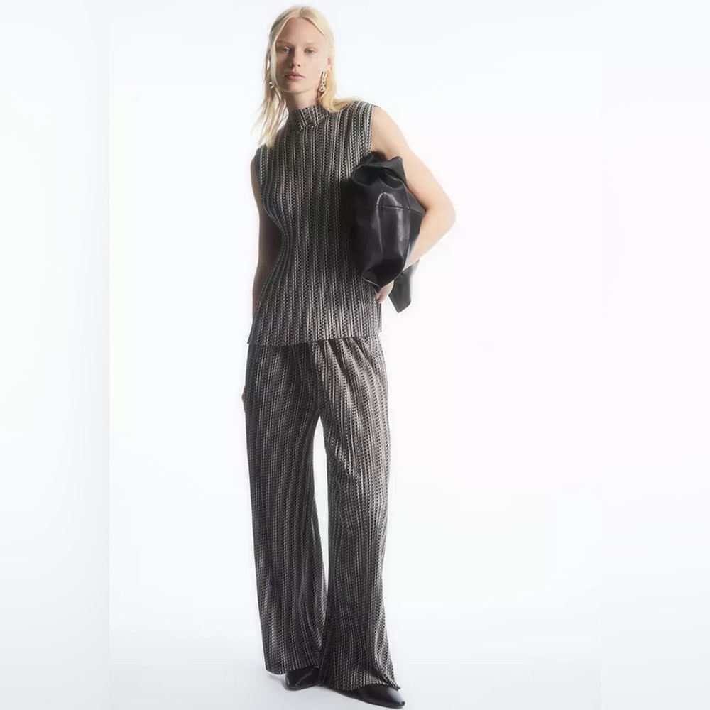 COS Plisse Trousers